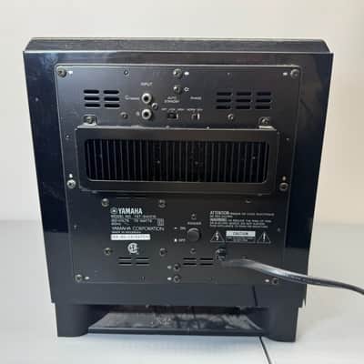 Yamaha YST-SW015 Powered Subwoofer Home Theater Sub Audio Bass Vintage DAMAGE image 5