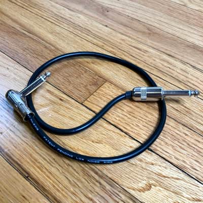 Mogami 2319 19” Pancake 1/4” - Small Barrel 1/4” Patch Cable image 2