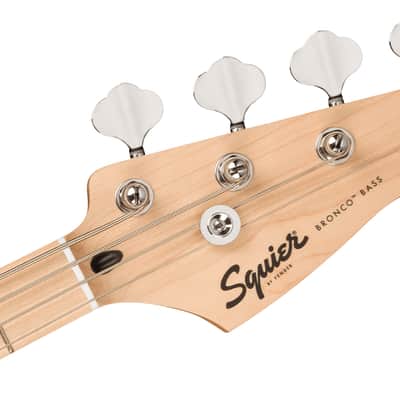 Fender Squier Sonic Bronco Bass - Tahitian Coral image 5