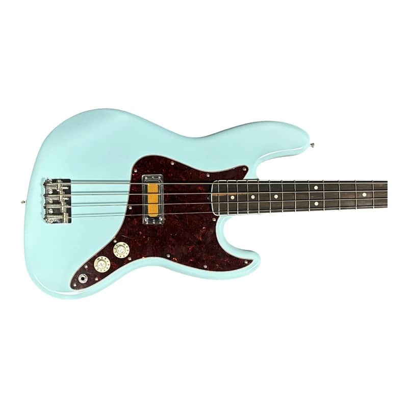 Fender "Gold Foil" Jazz, Sonic Blue w/ Ebony *IN STOCK* image 1