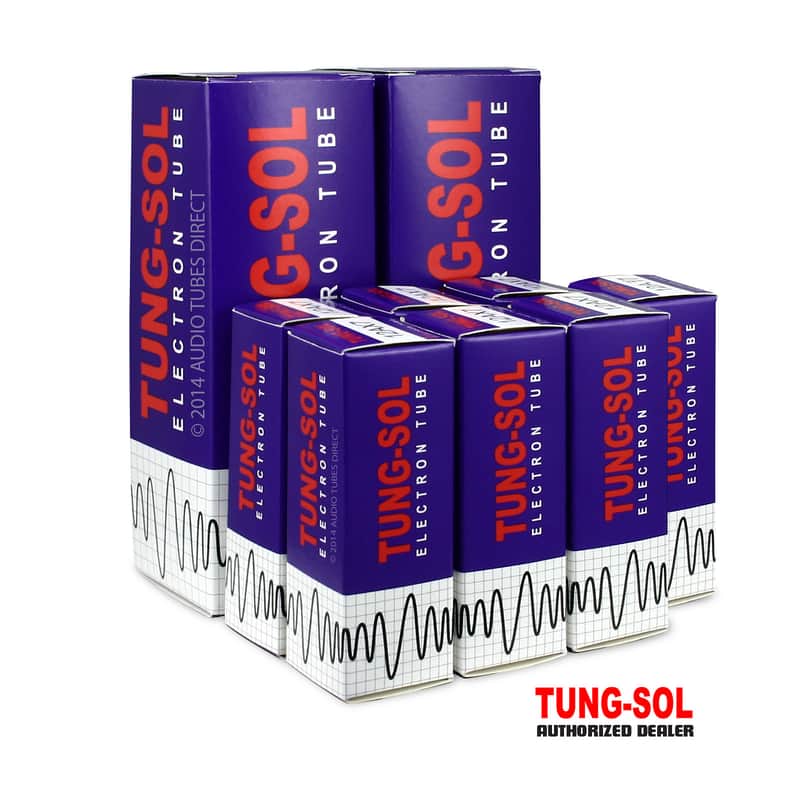 New Tung-Sol Tube Complement For EVH 5150 III 50watt Amps image 1