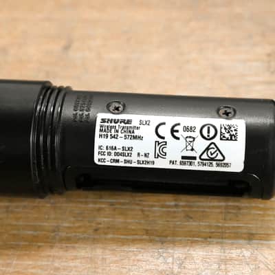 Shure SLX24/SM58 Handheld Microphone System - H19 Band NO POWER SUPPLY CG012NU image 9