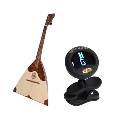 Roosebeck Balalaika Package Includes: Prima Balalaika Solid Sheesham Russian Guitar High Quality New image 1