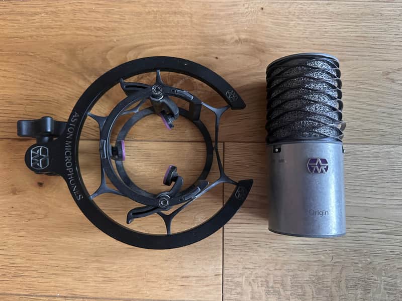 Aston Origin Large Diaphragm Cardioid Condenser Microphone 2010s - Metal image 1