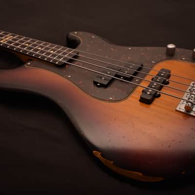 ESP Vintage Four Precision/Jazz Bass guitar! NOT LTD! Sunburst! Custom Shop Fender Killer! image 14