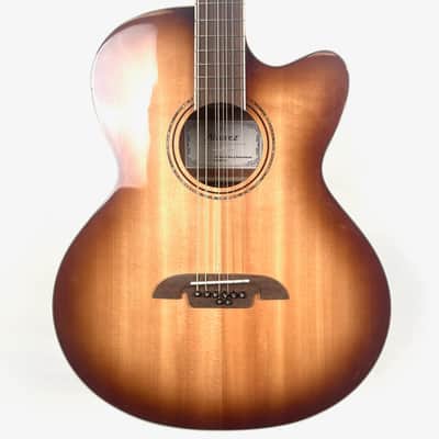 Alvarez ABT60CE8 Artist Baritone 8-String Acoustic Electric Guitar Shadowburst image 1