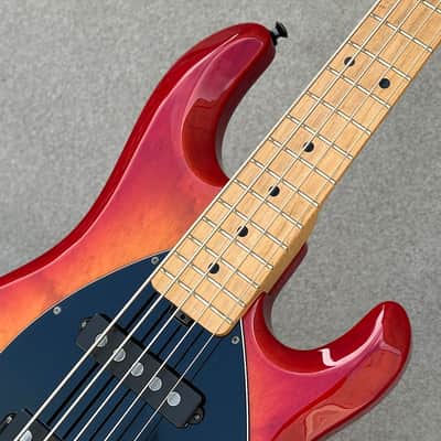 2008 Ernie Ball Music Man StingRay 5 HS Cherry Sunburst w/Case image 3
