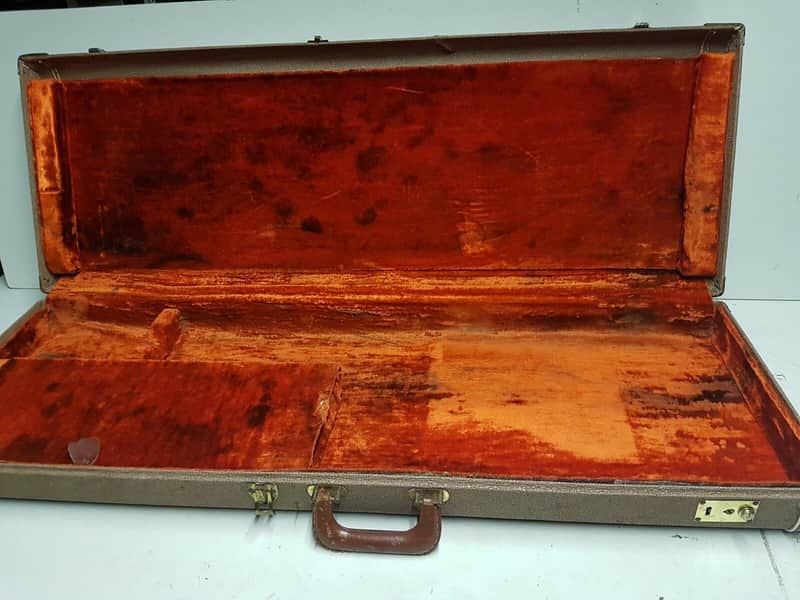1962 FENDER JAZZMASTER BROWN TOLEX CASE made in USA image 1