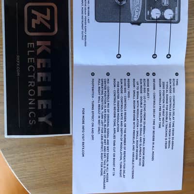 Keeley Memphis Sun Lo-Fi Reverb, Echo and Double Tracker 2015 - Present - Brown image 3