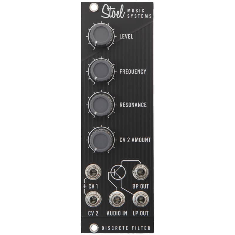 Stoel Music Systems Discrete Analog Filter, Dark Mode - Black image 1