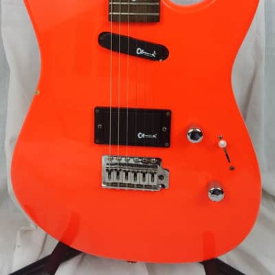 Charvette 100 by Charvel - 1990 Neon Orange image 1