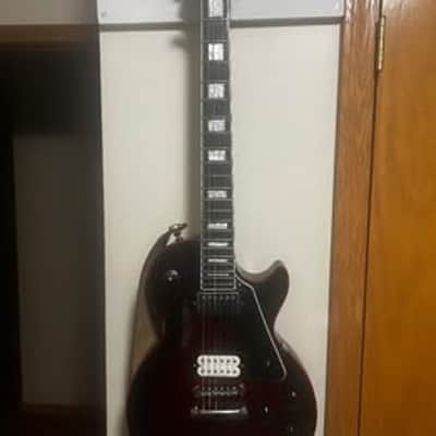 Epiphone Les Paul Custom Widow 2025 - Red Burst with hardware upgrades image 2