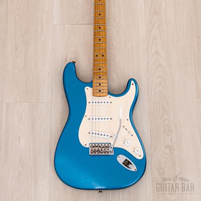 1989 Fender American Vintage '57 Stratocaster, Lake Placid Blue w/ Custom Shop Fat 50s & Tweed Case image 2
