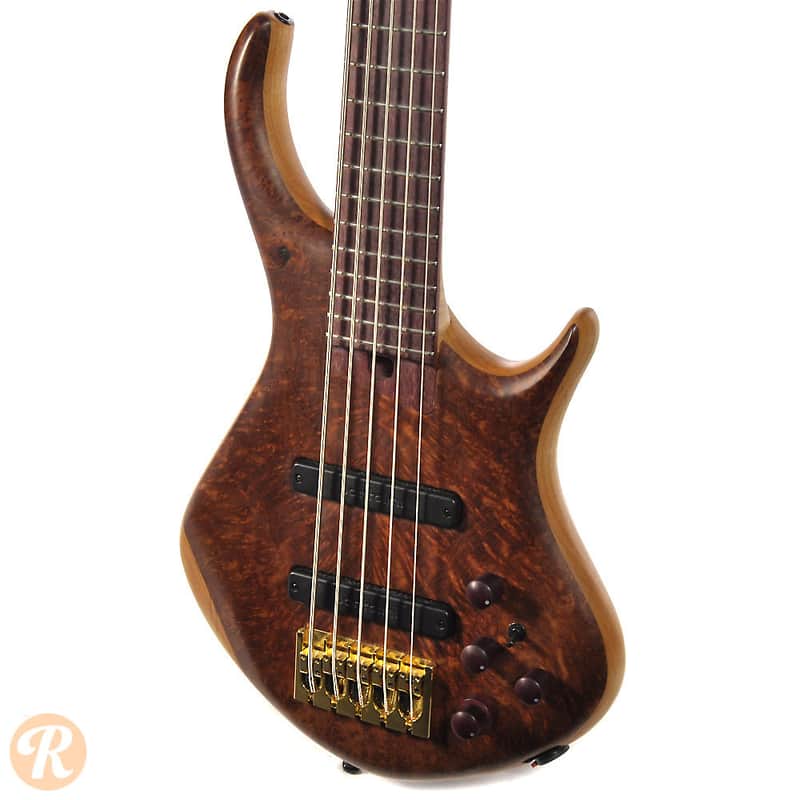 Warrior Signature 5 String Bass Natural image 2