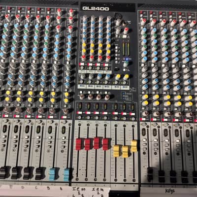 Allen & Heath GL2400-40 4-Group 40-Channel Mixing Console 2010s - Gray image 8