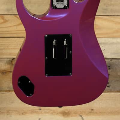 Ibanez Genesis RG550 Electric Guitar Purple Neon image 3