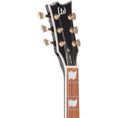 ESP LTD Eclipse EC-256 - Roasted Jatoba Fingerboard, Black image 16