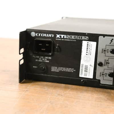 Crown XTi 6002 Two-Channel, 2100W @ 4Ω Power Amplifier CG0120T image 9