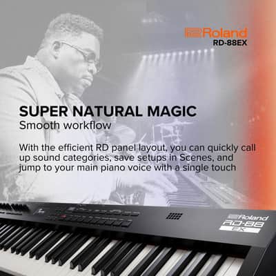 Roland RD-88EX 88-Key Professional Digital Stage Piano image 2