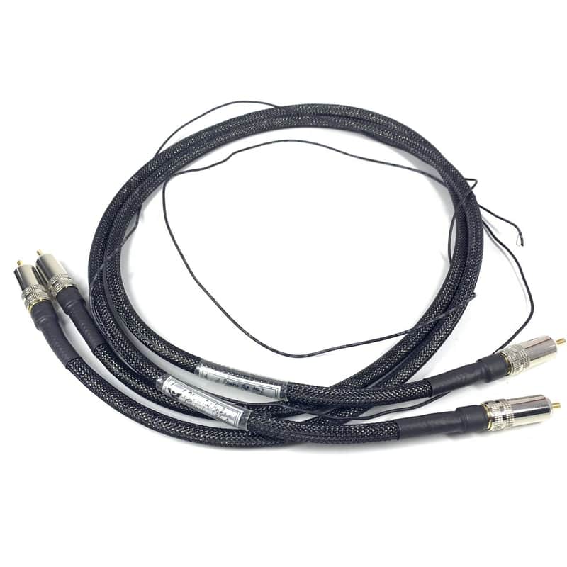 Cosmic Audio Phono Reference MK2 (solid silver) turntable interconnects 1m pair | Worldwide shipping image 1