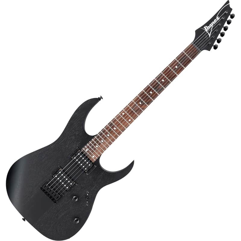 Ibanez RGRT421WK RG Standard Electric Guitar — Weathered Black image 1
