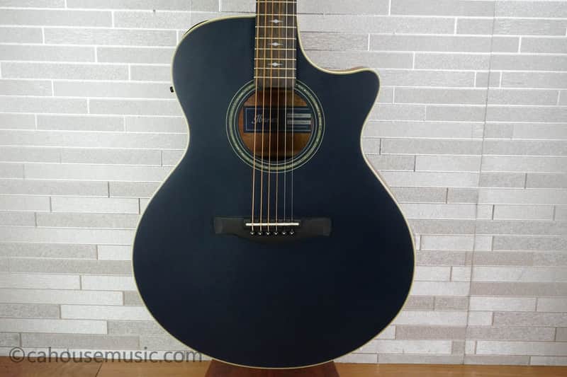Ibanez AE100-DBF - Dark Tide Blue Flat image 1