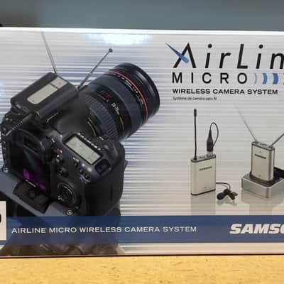 Samson AirLine Micro Camera Wireless Lavalier Mic System - Channel N4 (644.750 MHz) 2020-2023 - Silver image 5