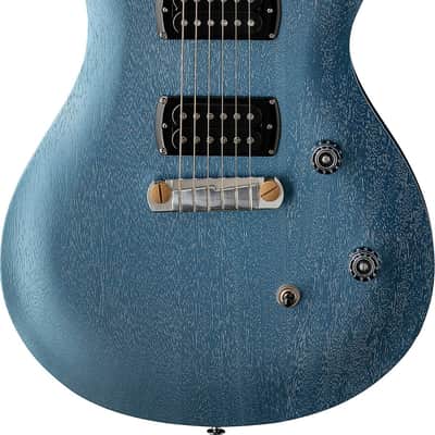 PRS SE CE 24 Standard Stoptail Satin Electric Guitar, Rosewood Fingerboard, Ice Blue Metallic