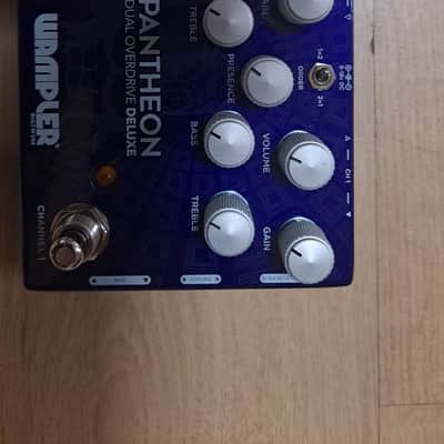 Wampler Pantheon Dual Overdrive Deluxe 2021 - Blue image 1