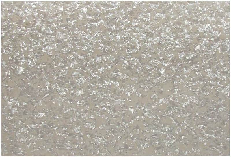 11.4 x 17 Inch Blank Guitar Bass Pickguard Sheet DIY Guitar Pickguard Backplate Scratch Plate Material,4Ply Aged Pearl image 1