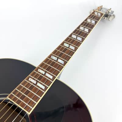 2015 Gibson Custom Shop Limited Edition J-185 Red Spruce - Sunset Burst image 3