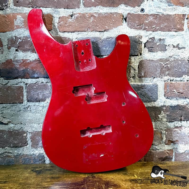 Lotus Electric Bass *BODY* (1990s - Red) image 1