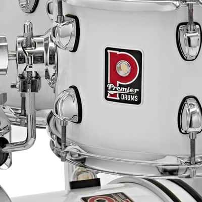 Premier Revolution 20" 5-Piece Complete Drum Kit White PR20-5DKWHW image 3