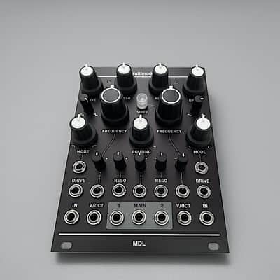 MDL Music Dual Multimode Filter - Black Anodized Panel (Mutable Instruments Blades 2024) image 3