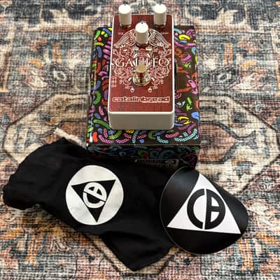 Catalinbread Galileo Red Special Trenle Booster Overdrive Guitar Effect Pedal W/ Box & Bag! image 7