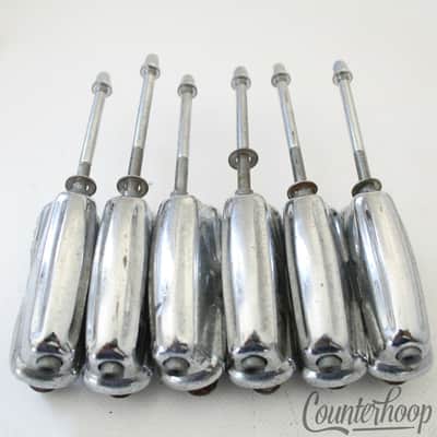 *Pearl 6x Snare/Tom Drum Metric Lugs+Tension T-Rods Vintage60s Japan Slingerland image 1