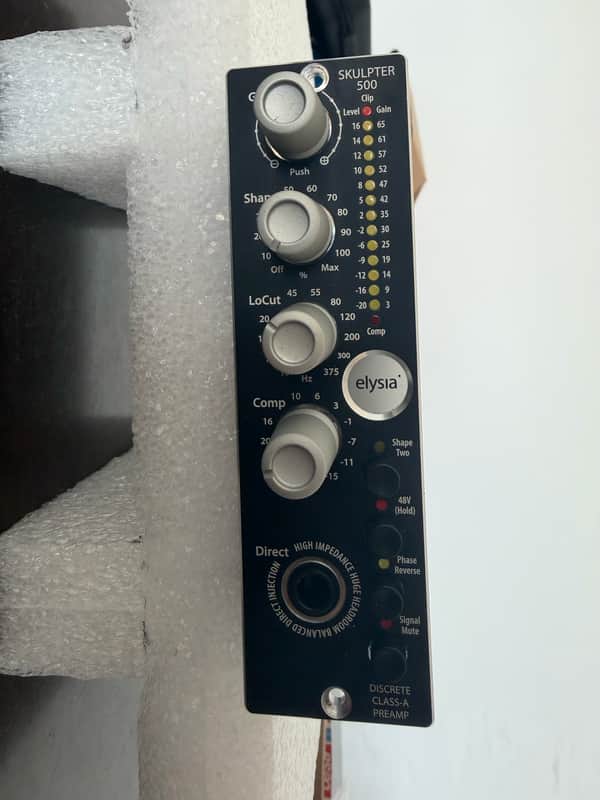 Elysia skulpter 500 Discrete 500 Series Class-A Mic Preamp Module 2010s - Blue image 1