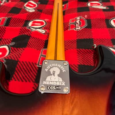 Fender Jimi Hendrix Artist Series Signature Stratocaster 2019 - Present - 3-Color Sunburst image 4