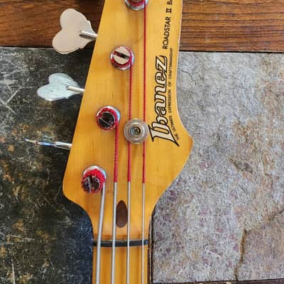 Ibanez Roadstar II bass RB630 vintage MIJ '85 - red image 6