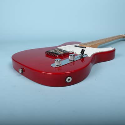 1992 G&L USA ASAT Classic Transparent Red Maple Neck image 9