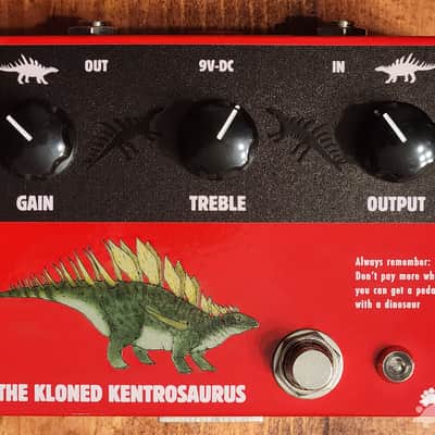 Steggo Kloned Kentrosaurus - Klon-like Pedal - NOS Germanium Diodes image 1