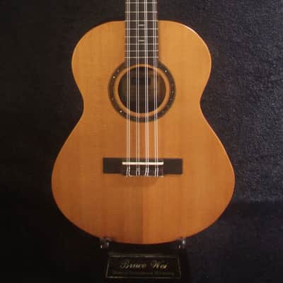 Gift for Musician - Handmade 8 String Baritone Ukulele, Solid Spruce, Indian Rosewood, Mop Inlay, Soft-bag, Bruce Wei UG19-2347 image 4