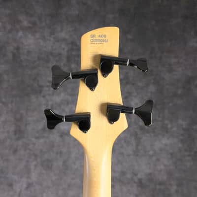 2000 Ibanez SR400 Soundgear Electric Bass with Hard Case image 7