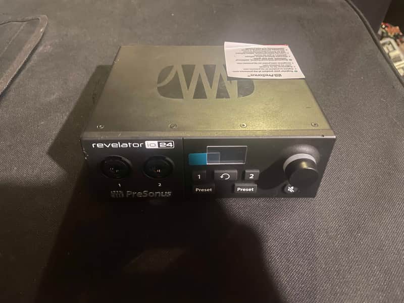 PreSonus Revelator io24 USB-C Audio Interface 2021 - Present - Black image 1