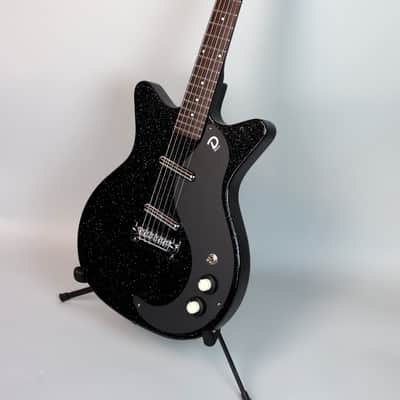Danelectro '59 Mod New Old Stock Plus Blackout Black Metalflake image 9