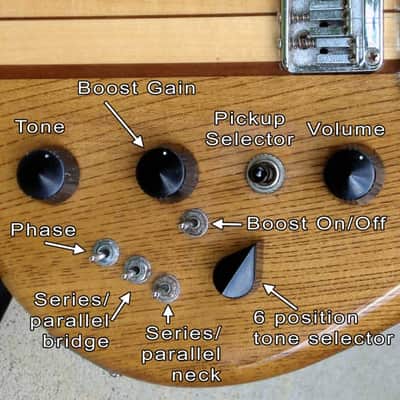 Aria Pro II Thor Sound TS-600 1980 Natural Walnut image 5