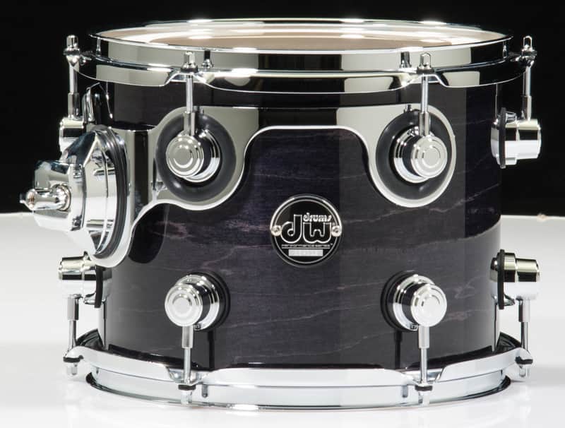 DW Performance Series 8x10 Tom - Ebony Stain image 1