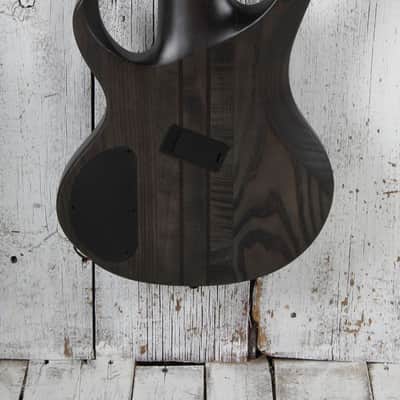 Ibanez BTB806MS Multi Scale 6 String Electric Bass Guitar Trans Gray Flat w Case image 8