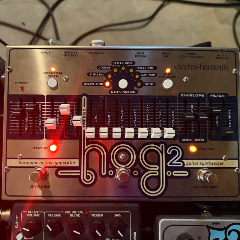Electro-Harmonix HOG2 Harmonic Octave Generator 2013 - Present - Silver image 1