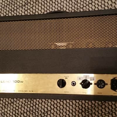 Marshall Vintage 1971 SLP Super Lead 100w Post Plexi Amp  1971 image 5
